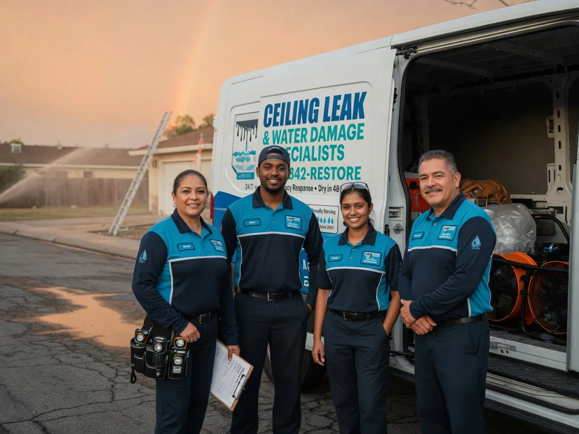 Ceiling Leak Cleanup company in Corriganville, MD